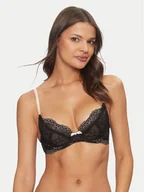 Biustonosze - Gossard Biustonosz z fiszbiną Superboost Lace 7725 Czarny - miniaturka - grafika 1