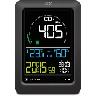 Trotec Monitor jakości powietrza CO2 BZ26 - Inne urządzenia pomiarowe - miniaturka - grafika 4