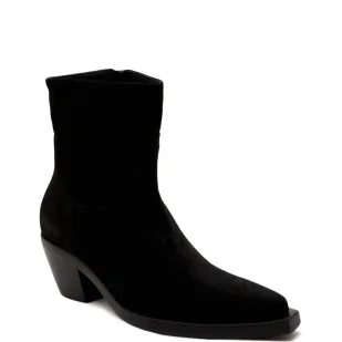 Pinko Skórzane botki MOZART TEXANO SUEDE - Botki damskie - miniaturka - grafika 1