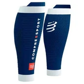 Skarpetki i podkolanówki sportowe - COMPRESSPORT Opaski kompresyjne R2 3.0 ESTATE BLUE/WHITE - miniaturka - grafika 1