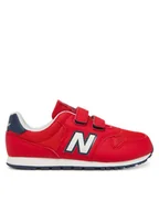 Buty dla chłopców - New Balance Sneakersy PV500TR1 Czerwony - miniaturka - grafika 1