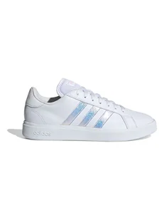adidas Sneakersy "Court Base 2.0" w kolorze białym - Trampki damskie - miniaturka - grafika 1