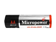 Baterie i akcesoria - 4 szt.  PS Bateria alkaliczna MicroPower LR06  folia. (1LM) - miniaturka - grafika 1