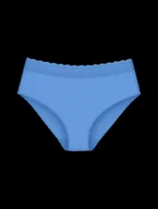 Majtki damskie - TRIUMPH MAJTKI damskie figi chabrowe NIEBIESKIE Feel of Modal Midi XS - miniaturka - grafika 1