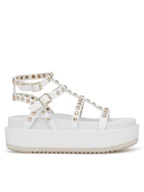 Sandały damskie - Badura Sandały WYL3857-1 Biały - miniaturka - grafika 1