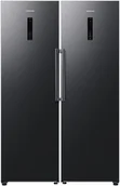 Zestawy AGD - Zestaw AGD Samsung Chłodziarka RR39C7EC5B1 + Zamrażarka RZ32C7CBEB1 Grafitowa stal - miniaturka - grafika 1
