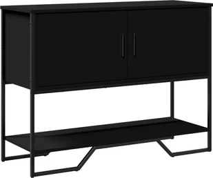 vidaXL vidaXL Stolik konsolowy, czarny, 100x35x74,5 cm - Konsole i sekretarzyki - miniaturka - grafika 1