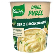 Szybkie dania obiadowe - Knorr Puree ziemniaczne z serem i brokułami - miniaturka - grafika 1
