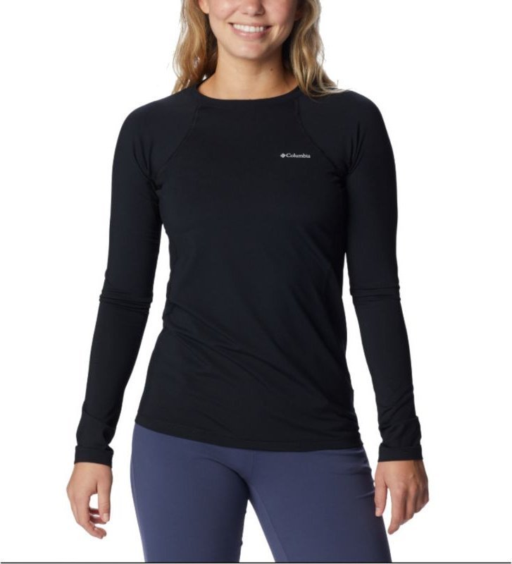 Columbia Midweight Stretch Long Sleeve Top czarne XL 1639021011