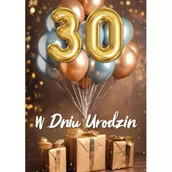 Kartki okolicznościowe i zaproszenia - Armin Style Karnet B6 3D Urodziny 30 - miniaturka - grafika 1
