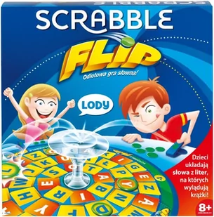 Mattel Scrabble Flip G-CJN65 - Gry planszowe - miniaturka - grafika 1