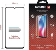 Szkła hartowane na telefon - Swissten Tempered Glass with Black Edges Frame & Case Friendly for iPhone 15 - miniaturka - grafika 1
