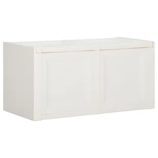 vidaXL Skrzynia na poduszki, biała, 86x40x42 cm, 85 L vidaXL - Pudełka i szkatułki - miniaturka - grafika 1