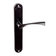 Klamki - Klamka ROMANA bez otworu 23,9 x 11,5 x 6,8 cm czarny - miniaturka - grafika 1