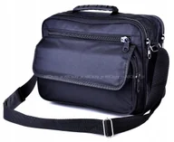 Teczki i aktówki - SOLIDNA Aktówka MĘSKA NA DOKUMENTY Jedzenie RZECZY DO PRACY Listonoszka 17L - miniaturka - grafika 1