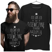 Walentynki - KOSZULKA NA WALENTYNKI PREZENT DLA CHŁOPAKA CHŁOPAK CO JAK CO - miniaturka - grafika 1