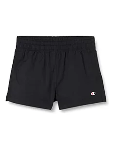 Champion Unisex dziecięce szorty Legacy American Classics Popeline Stretch Cotton Shorts, czarny, 3-4 Lat - Spodenki damskie - miniaturka - grafika 1