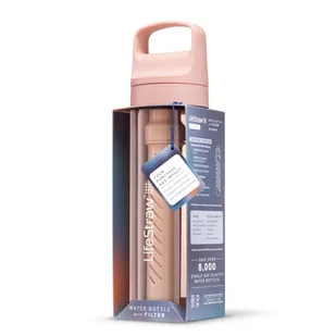 LifeStraw Go 2.0 Różowa butelka filtrująca 0,65L Cherry Blossom Pink - Butelki filtrujące - miniaturka - grafika 3