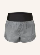 Spodenki damskie - Nike Szorty Do Biegania 2 W 1 Trail Repel schwarz - miniaturka - grafika 1