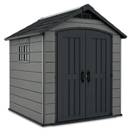 Altany ogrodowe - Domek narzędziowy KETER Premier 757 Szaro-antracytowy - miniaturka - grafika 1