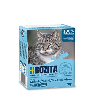 BOZITA Cat Makrela W Galaretce 370g - Mokra karma dla kotów - miniaturka - grafika 2