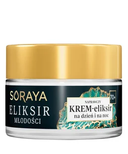 Soraya Eliksir Młodości - Krem do twarzy 70+ na dzień i na noc 50ml - Kremy do twarzy - miniaturka - grafika 1