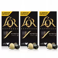 Kawa w kapsułkach i saszetkach - Kapsułki do Nespresso L'OR Ristretto 3x10 szt - 30szt - miniaturka - grafika 1