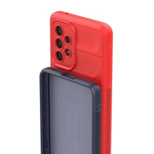 Magic Shield Case etui do Samsung Galaxy A53 5G elastyczny pancerny pokrowiec czerwony - Etui i futerały do telefonów - miniaturka - grafika 18