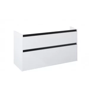 ROCA A857906806 Szafka GAP PRO do kompletacji z blatem 120 cm Biały połysk - Szafki łazienkowe - miniaturka - grafika 1