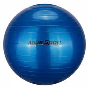 Piłki do ćwiczeń - Piłka Gimnastyczna Aqua-Sport Powerstrech Antiburst Blue 55cm - miniaturka - grafika 1