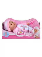 Lalki dla dziewczynek - Simba Lalka "Laura Baby Talk" - 2+ - miniaturka - grafika 1