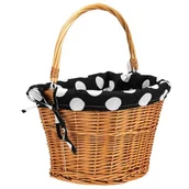 Koszyki rowerowe - Wkład do koszyka VÖGEL VKSC705KW Czarno-biały - miniaturka - grafika 1