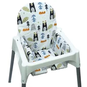 Krzesełka do karmienia - PODUSZKA DO KRZESEŁKA IKEA ANTILOP MIĘKKA BAWEŁNIANA Kerstin - miniaturka - grafika 1
