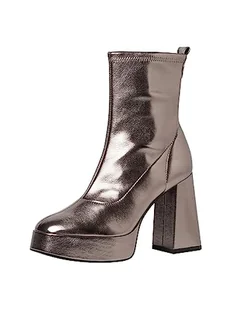 Tamaris Damskie botki 1-1-25324-41, Pewter, 40 EU - Botki damskie - miniaturka - grafika 1