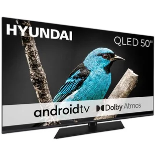 Telewizor Telewizor HYUNDAI QLX50850GSMART 50" QLED 4K Android TV Dolby Atmos Dolby Vision HDMI 2.1 - Telewizory - miniaturka - grafika 1