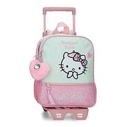 Plecaki szkolne i tornistry - Hello Kitty Paris Bagaż, Torba kurierska Dziewczyny, Różowy, Mochila Preescolar Adaptable a Carro, Plecak przedszkolny dostosowany do wózka - miniaturka - grafika 1