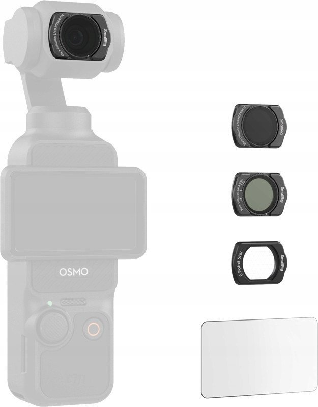 SmallRig 5122 - wielofunkcyjny zestaw filtrów do DJI Osmo Pocket 3