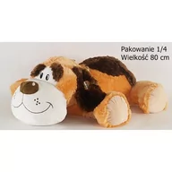 Maskotki i pluszaki - Pies Leżący Uśmiechnięty Wielk - miniaturka - grafika 1