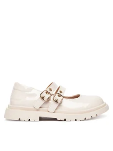Mayoral Półbuty 44556 Écru - Buty dla dziewczynek - miniaturka - grafika 1