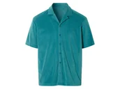 Koszule męskie - LIVERGY® Koszulka frotte (Turkusowy, M (48/50)) - miniaturka - grafika 1