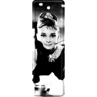 Zakładki do książek - Zakładka Metalowa Audrey - Holly Golightly - miniaturka - grafika 1