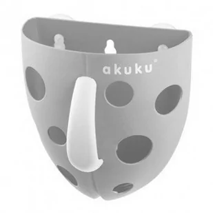 Akuku AL-BiS pojemnik na zabawki kąpielowe A0346 szary - Zabawki do kąpieli - miniaturka - grafika 4