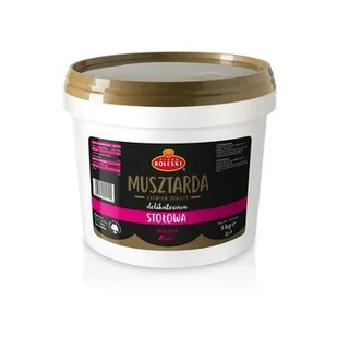 Roleski Musztarda stołowa 5kg - Galaretki - miniaturka - grafika 1