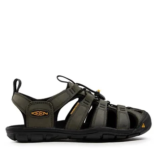 Sandały Keen Clearwater Cnx Leather 1013107 Szary - Sandały męskie - miniaturka - grafika 1