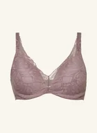Biustonosze - Triumph Biustonosz Z Fiszbinami Body Make-Up Illusion Lace grau - miniaturka - grafika 1
