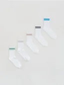 Skarpetki dla dzieci - Reserved - Skarpetki 5 pack - biały - miniaturka - grafika 1