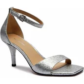 Sandały damskie - Michael Kors Skórzane sandały na szpilce JAIDA - miniaturka - grafika 1