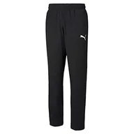 Spodenki męskie - Puma Męskie spodnie do biegania Active Woven Pants op SRL, czarne, L/L - miniaturka - grafika 1
