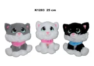 Zabawki interaktywne dla dzieci - Kot z głosem 25cm MIX - Sun-Day - miniaturka - grafika 1