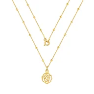 Naszyjniki - Naszyjnik z różą - miniaturka - grafika 1